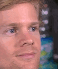 A meme GIF of a person being shocked at something. They are making a surprised expression, almost being taken aback.